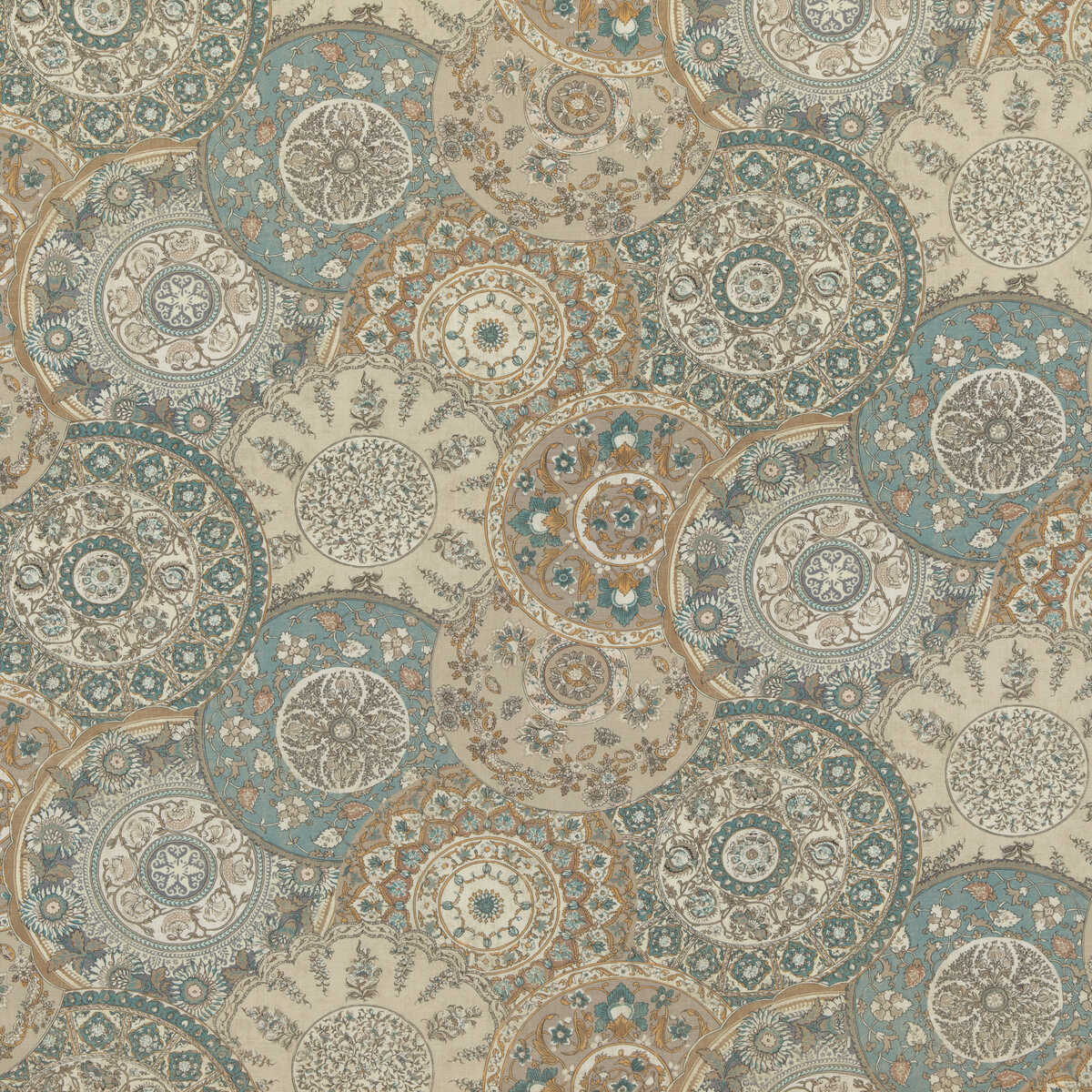Imari - Soft Blue - G P & J BAKER Fabric