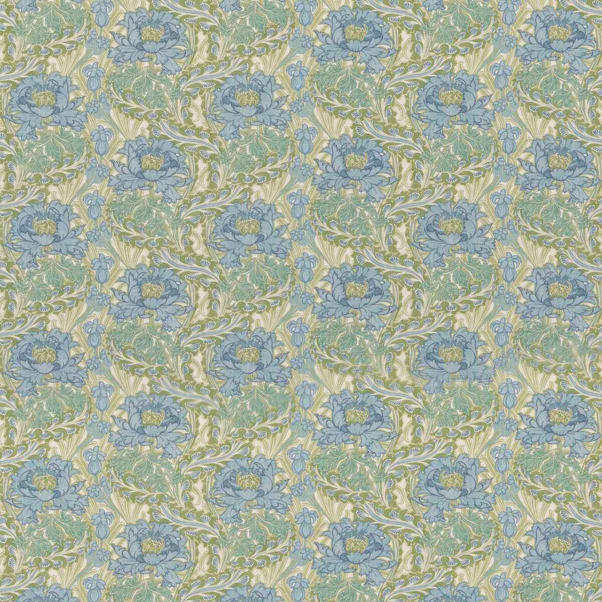 Bp1098310 Little Brantwood Blue Green G P J Baker Fabric