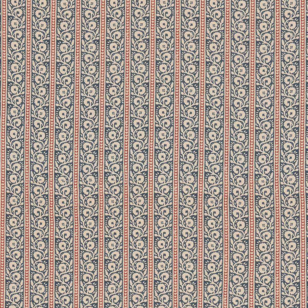 Bp1099910 Bibury Indigo Red G P J Baker Fabric