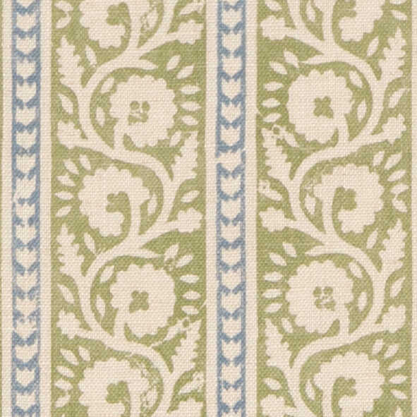 Bibury - Green/Blue - G P & J BAKER Fabric