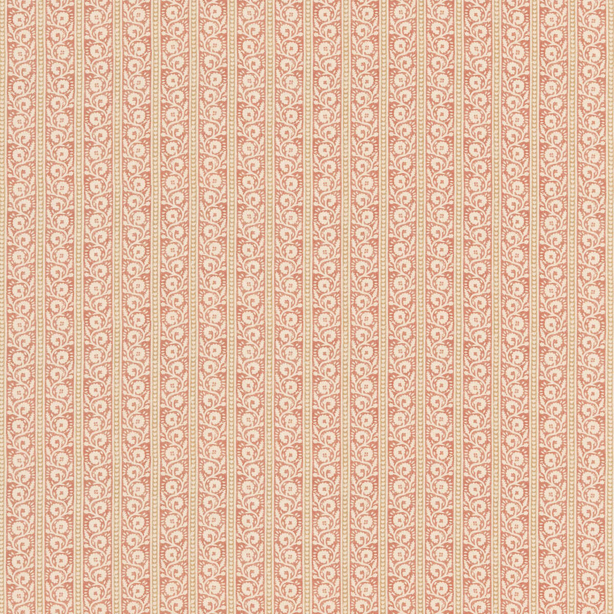 Bibury - Red/Sand - G P & J BAKER Fabric