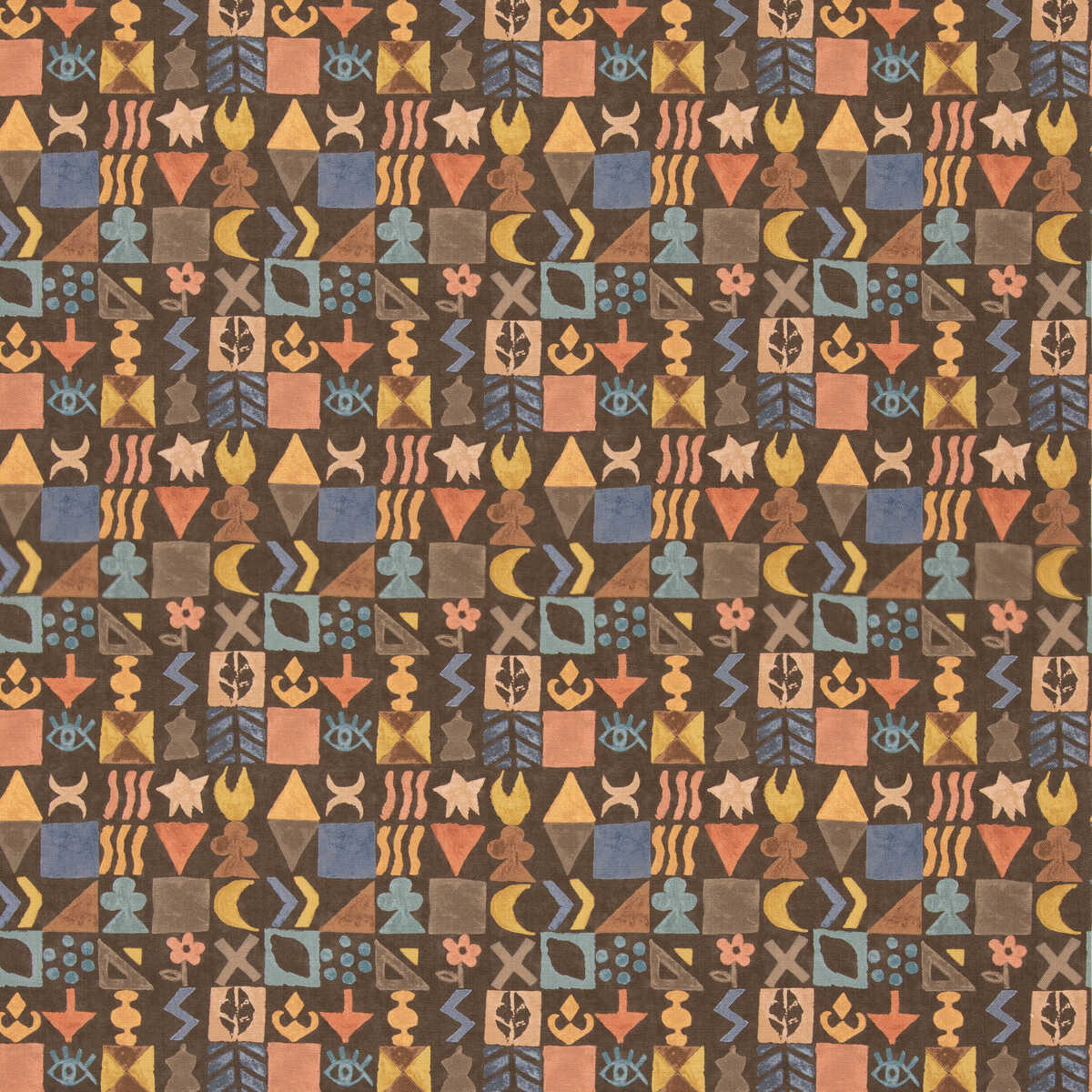 Potato Print - Chocolate