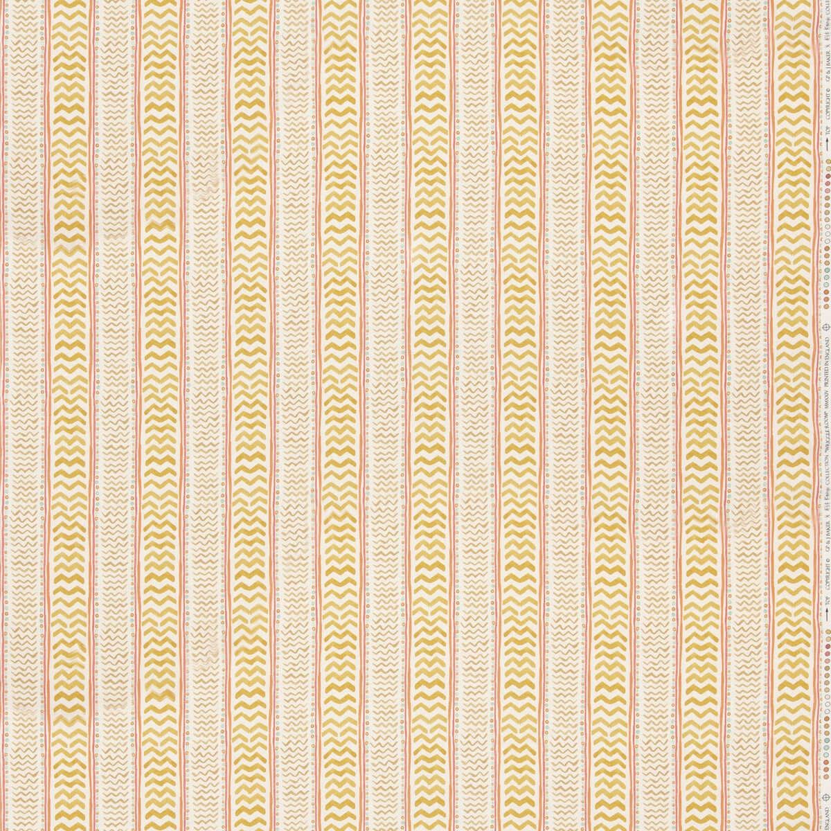 Wriggle Room - Ochre - G P & J BAKER Fabric