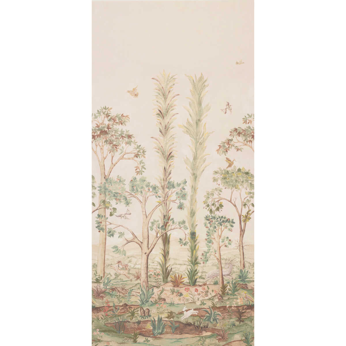 Tall Trees Printed Panel - Sunset