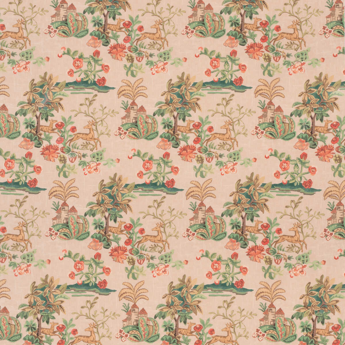 Knight'S Tale - Plaster - G P & J BAKER Fabric