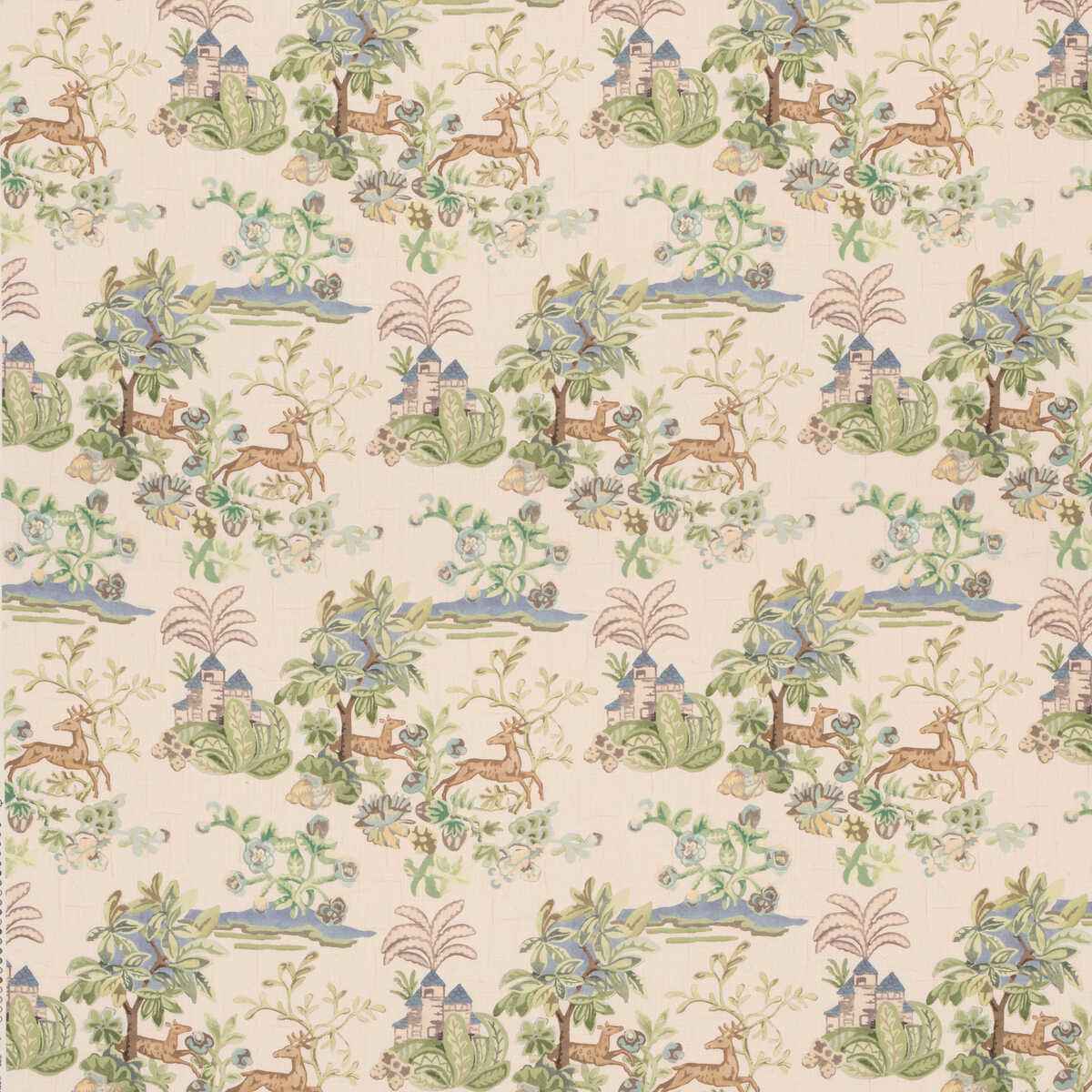 Bp1105830 Knight S Tale Sage Blue G P J Baker Fabric