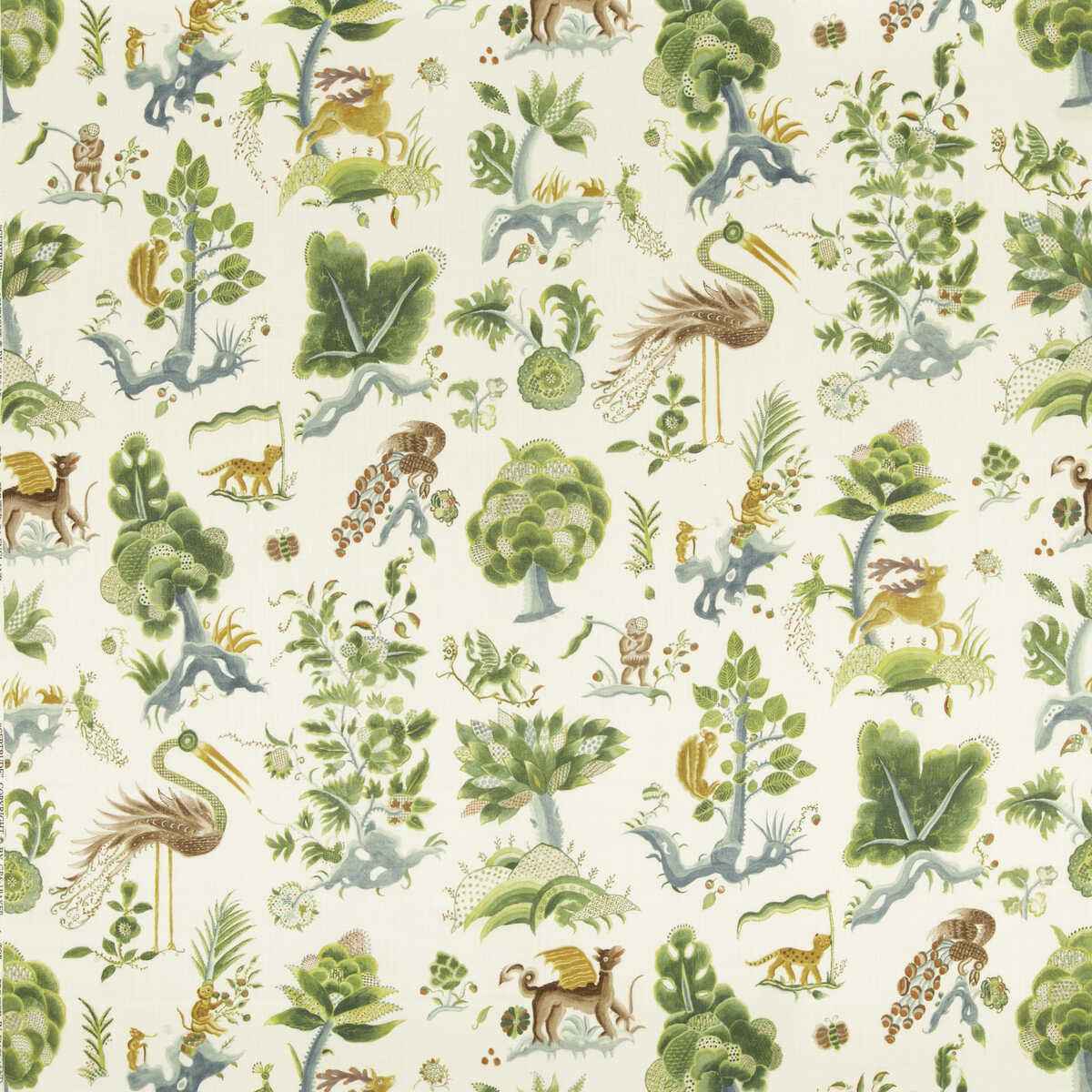 Bp1107320 Gertrude Emerald Blue G P J Baker Fabric