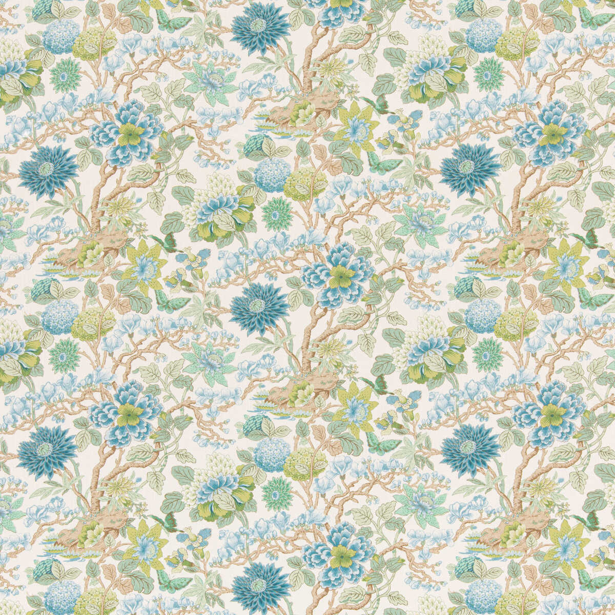 Little Magnolia - Willow - G P & J BAKER Fabric