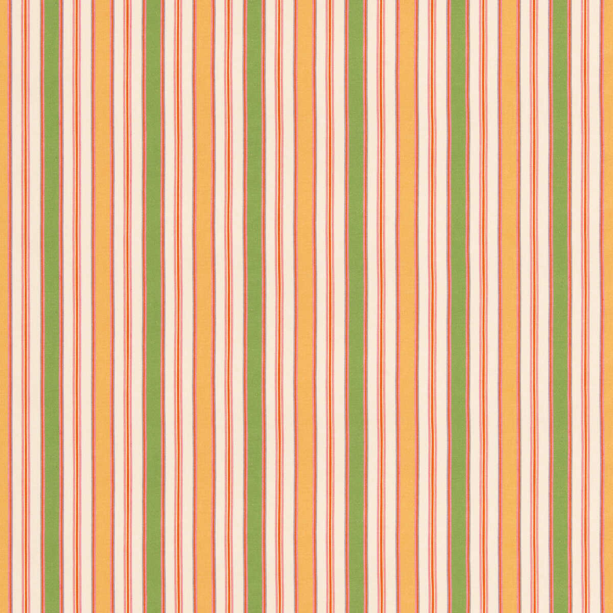 Melbourne Stripe - Emerald/Yellow - G P & J BAKER Fabric