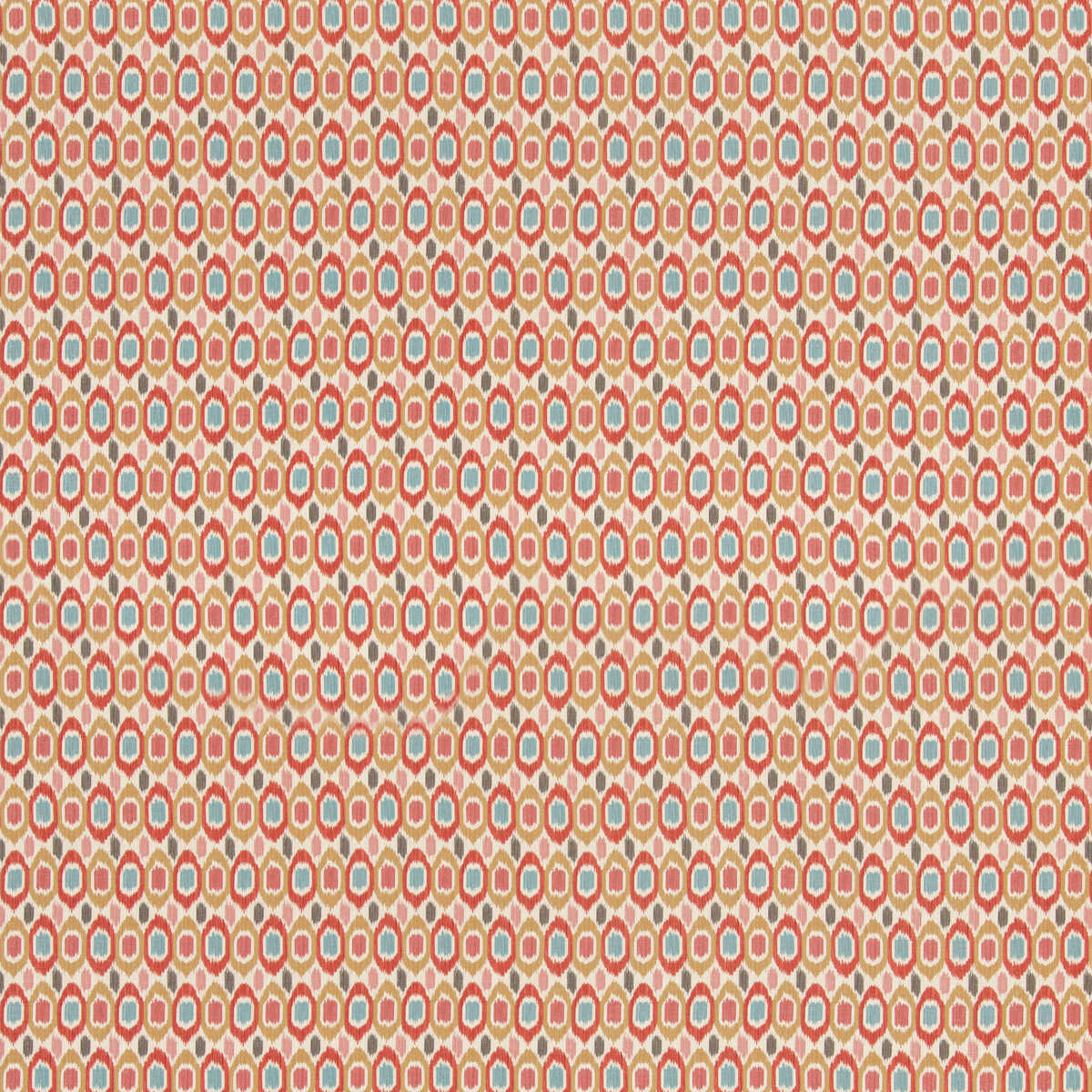 Tigris - Red/Ochre - G P & J BAKER Fabric