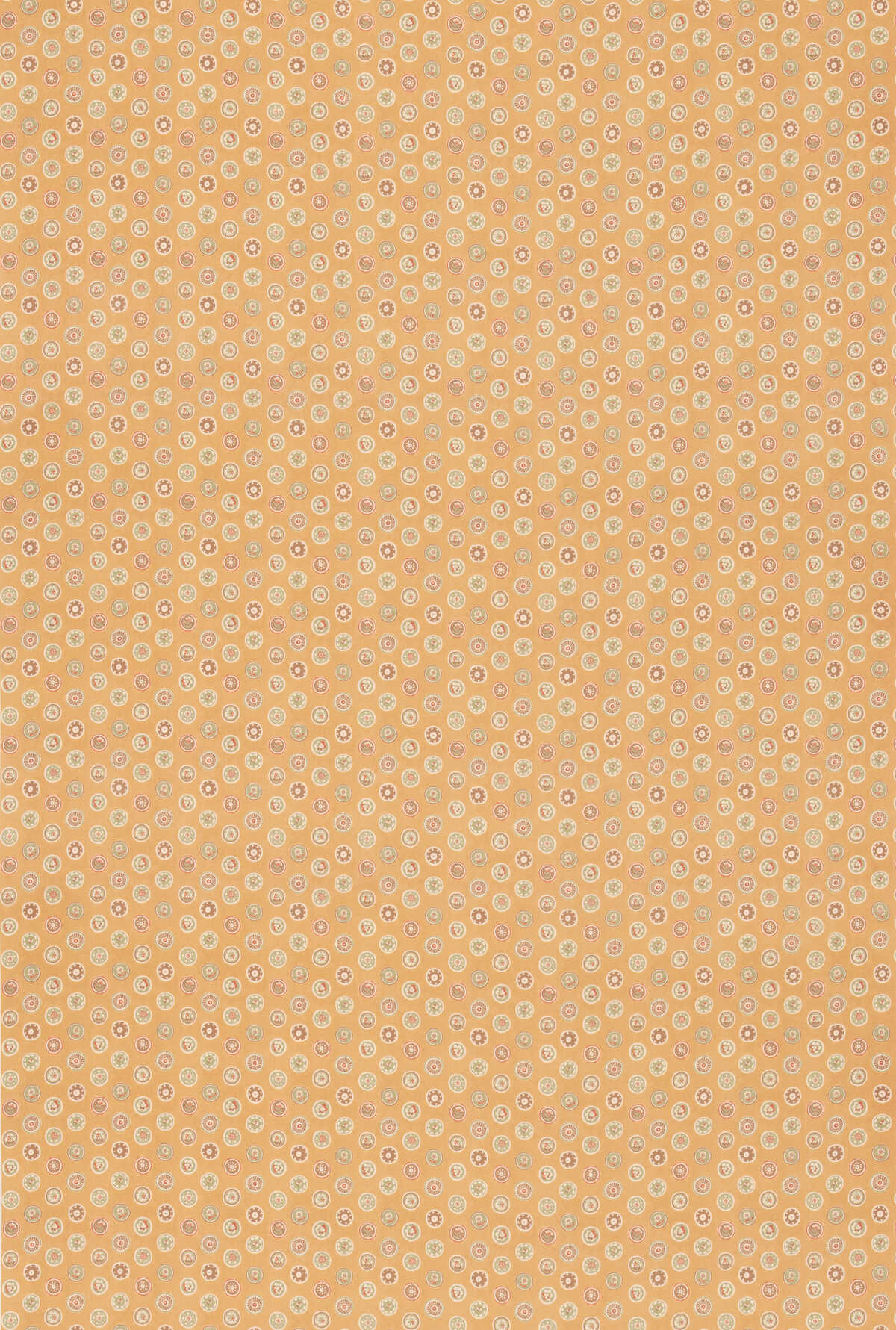 Court Buttons - Ochre - G P & J BAKER Fabric