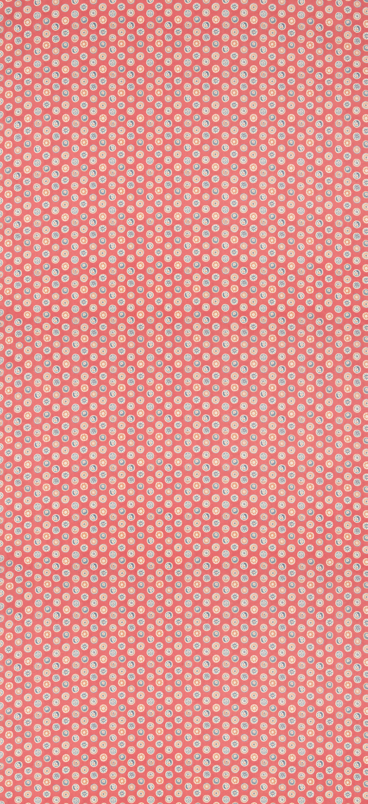 Court Buttons - Old Red - G P & J BAKER Fabric