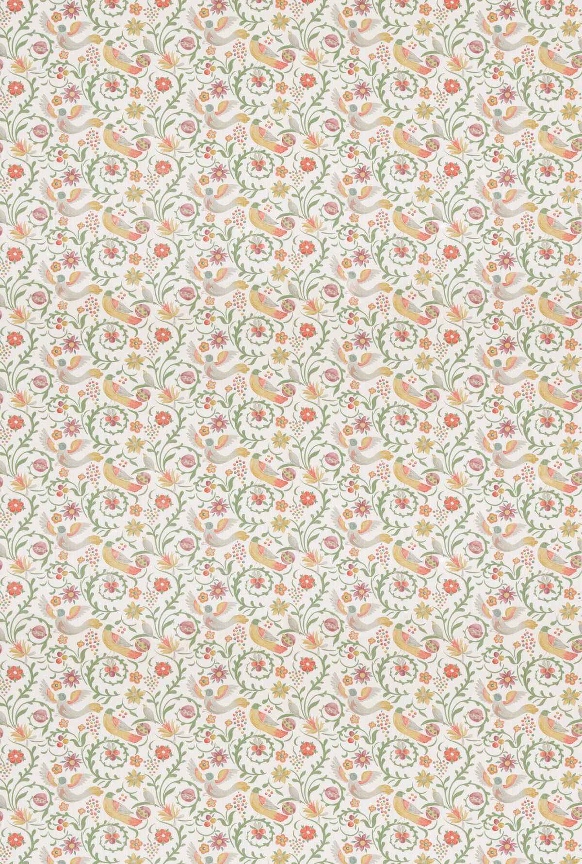 Bp1109610 Royal Court Red Green G P J Baker Fabric