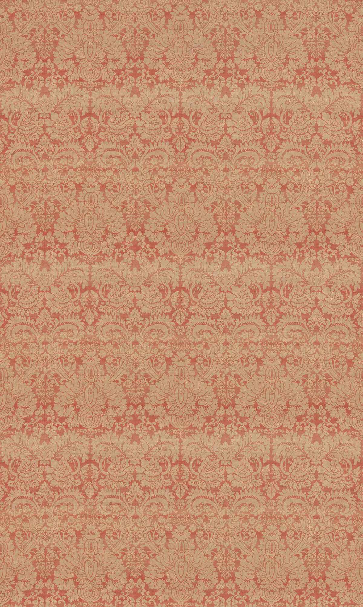 Bp1110140 Queen S Damask Old Red G P J Baker Fabric