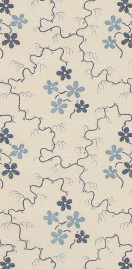 Posy - Blue - G P & J BAKER Fabric