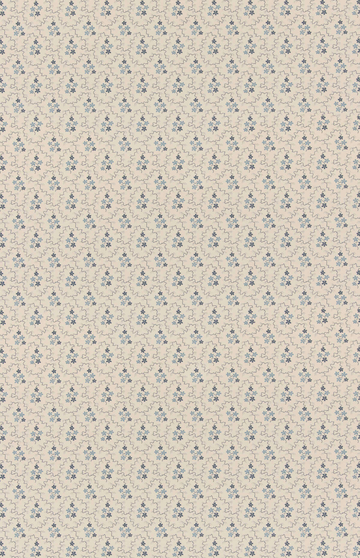 Posy - Blue - G P & J BAKER Fabric