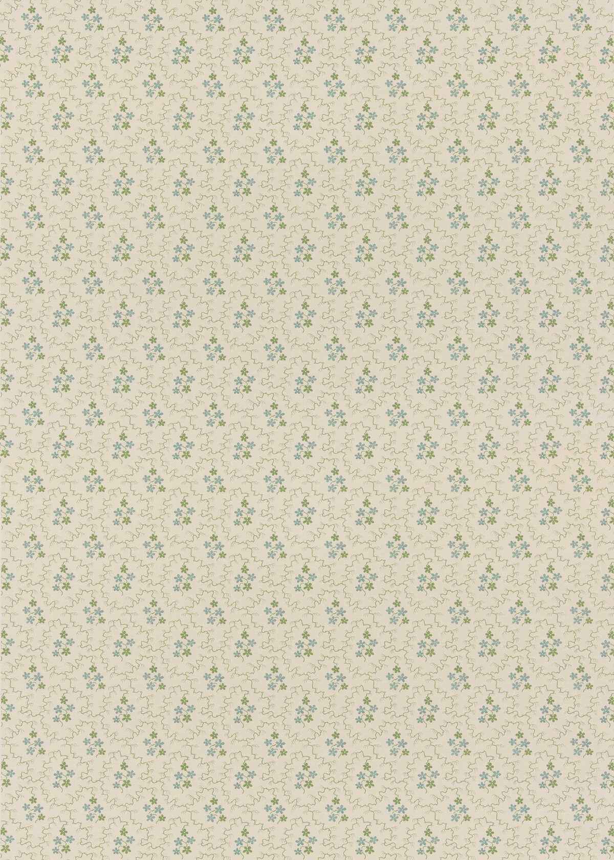 Bp1110520 Posy Green Aqua G P J Baker Fabric