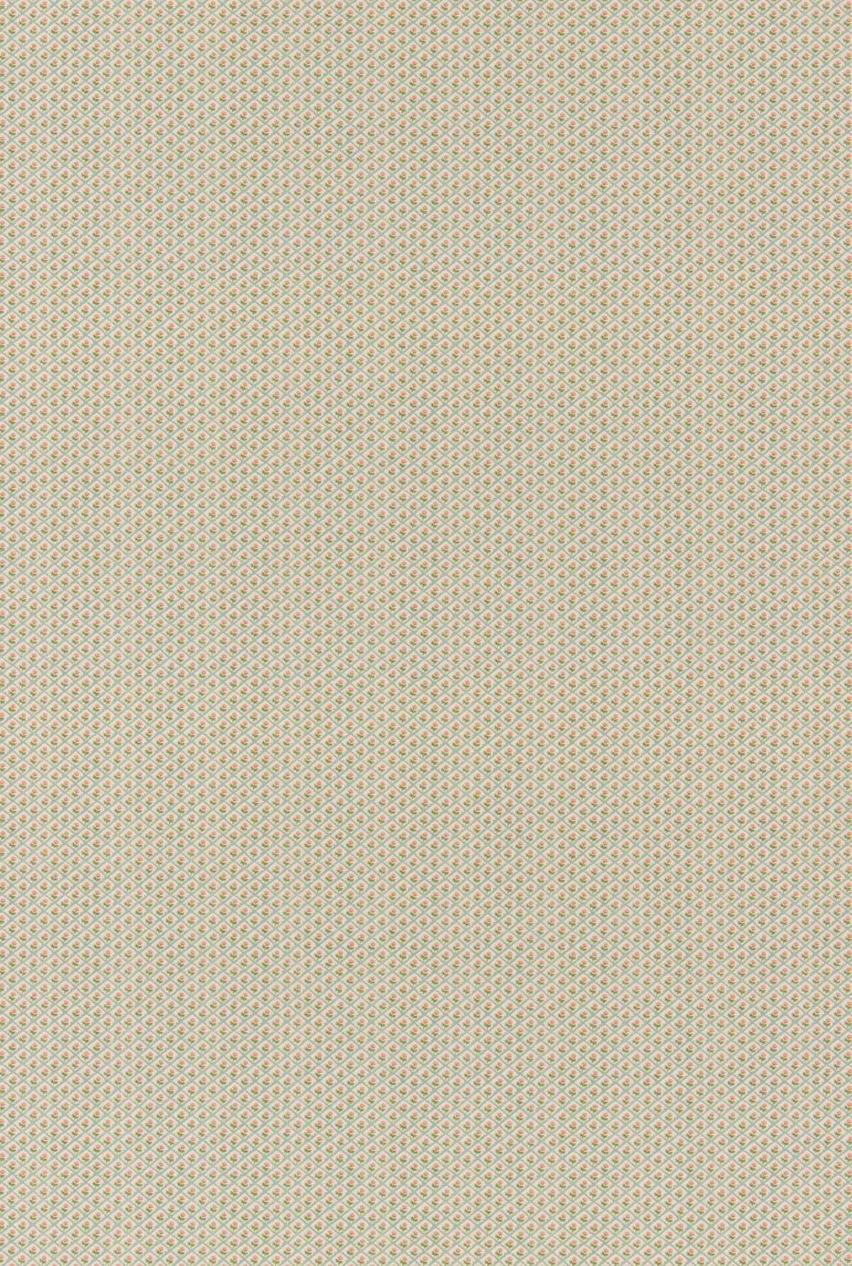 Penny - Aqua/Pink - G P & J BAKER Fabric
