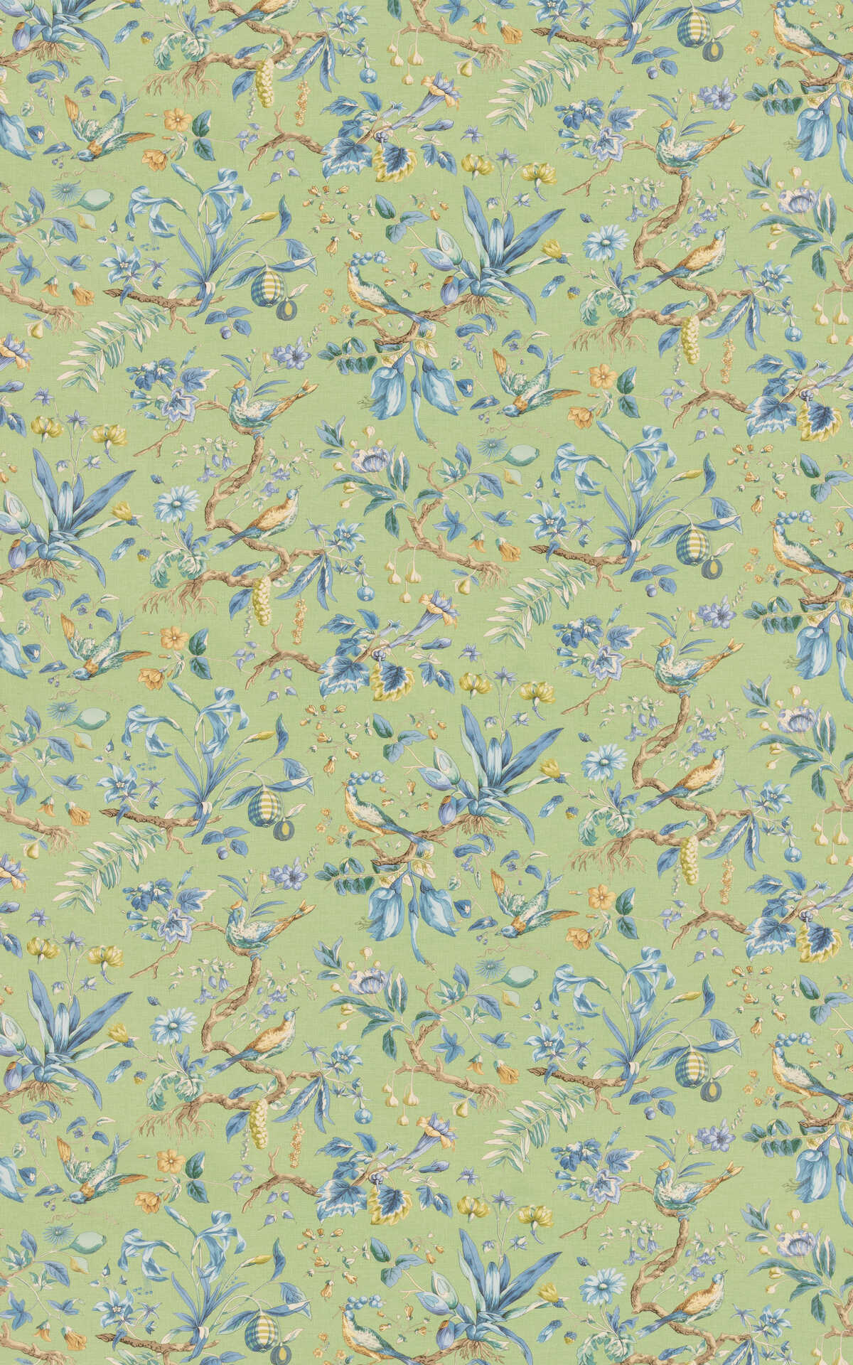 Kentwell - Emerald/Blue - G P & J BAKER Fabric