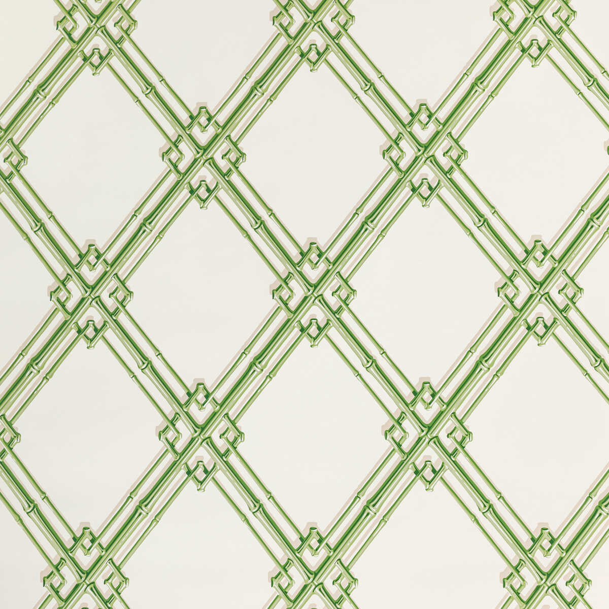 Treillage De Bambou - Leaf - BRUNSCHWIG & FILS Wallpaper