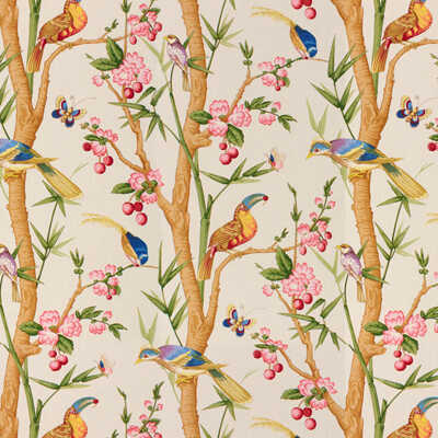 Toucans - Beige - BRUNSCHWIG & FILS Fabric