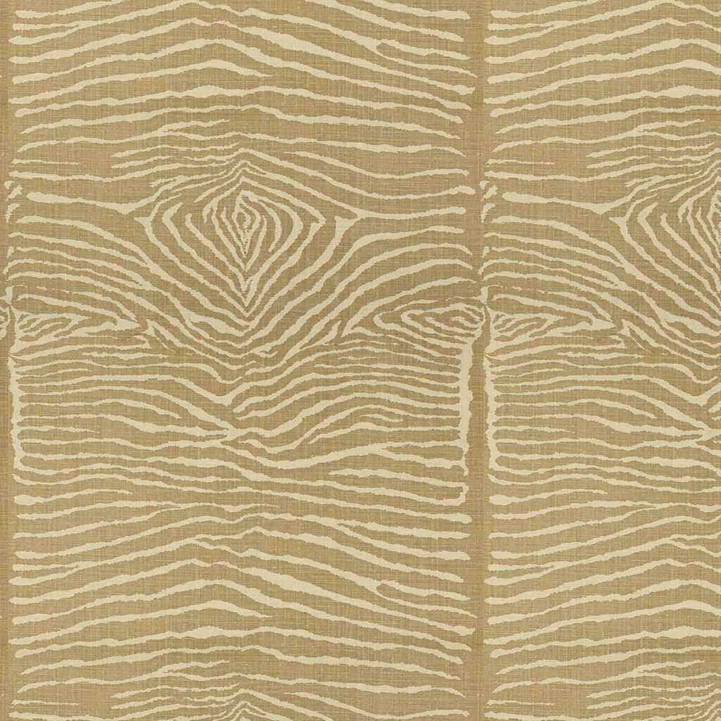 Br7916800 Le Zebre Linen Print Beige Brunschwig Fils Fabric