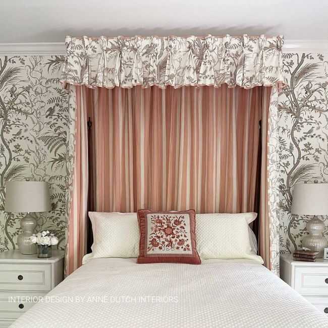 Bird And Thistle Cotton Print - Gray - BRUNSCHWIG & FILS Fabric