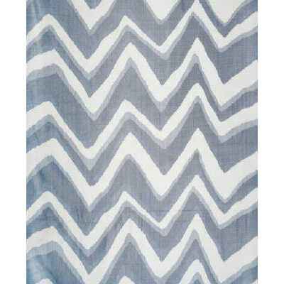 Br797852710 Chevron Bar Silk Warp Print Marine Brunschwig Fils Fabric