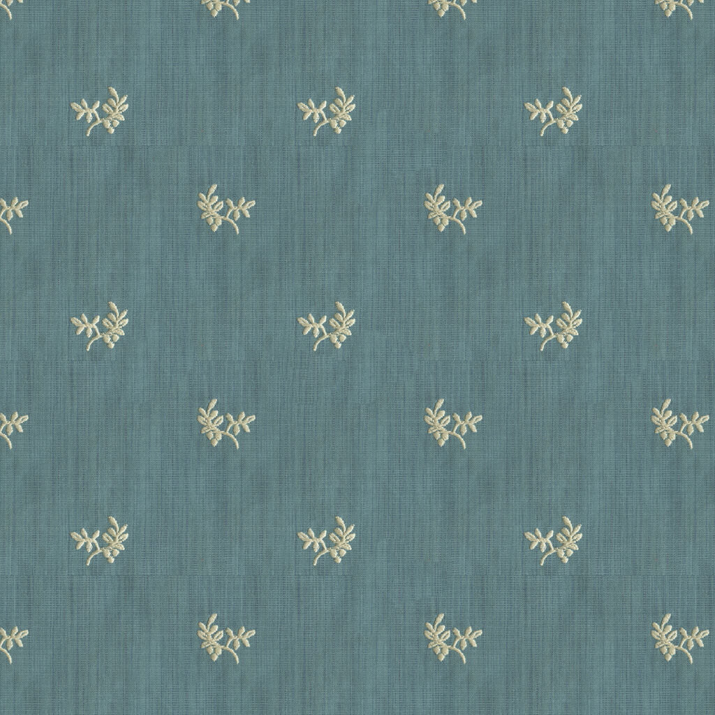 Bayberry Strie - Oxford Blue - Brunschwig & Fils Fabric