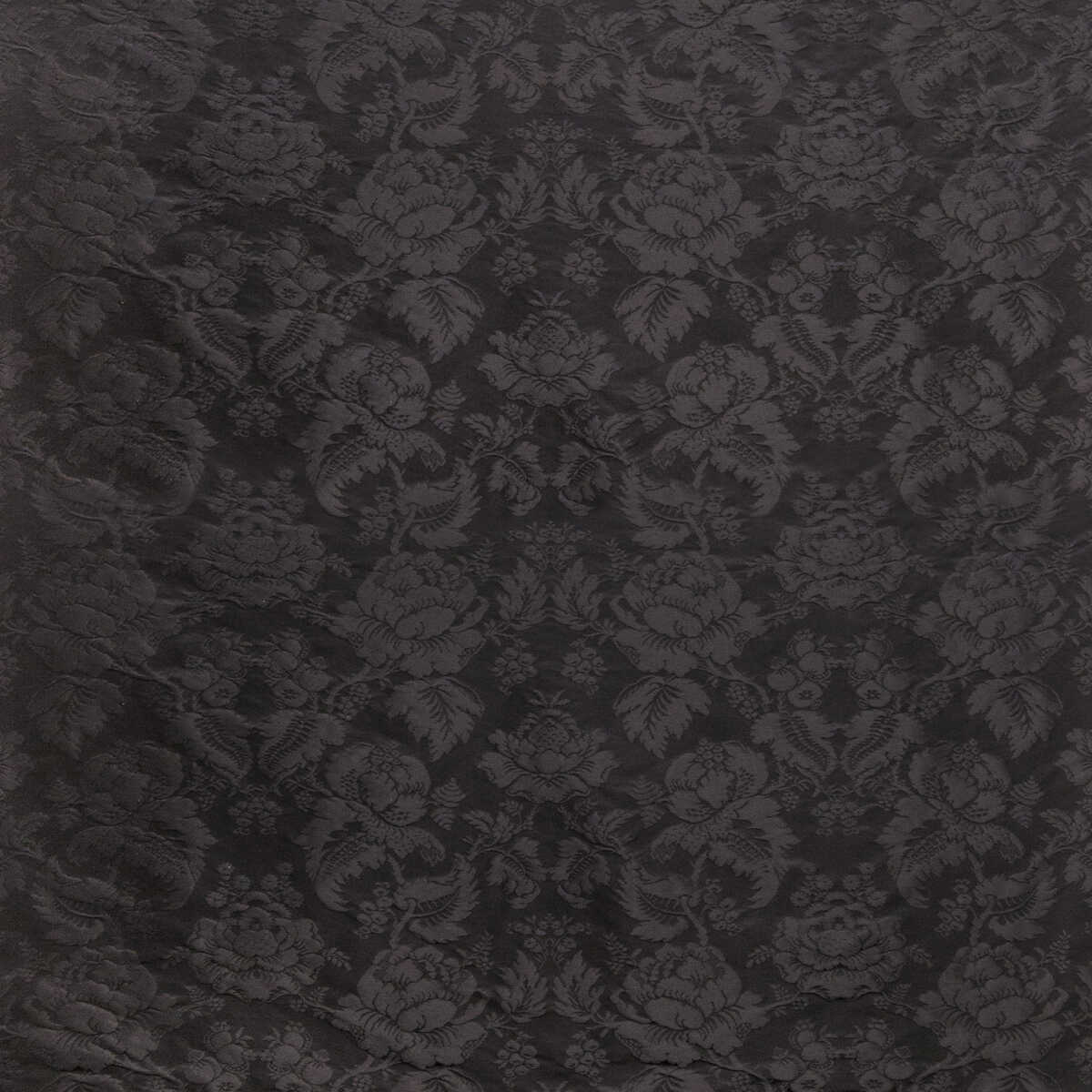 Moulins Damask - Onyx - BRUNSCHWIG & FILS Fabric