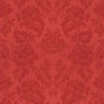 Br81035c0 Moulins Damask Vieux Rouge Brunschwig Fils Fabric