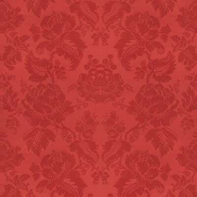 Moulins Damask - Vieux Rouge - BRUNSCHWIG & FILS Fabric