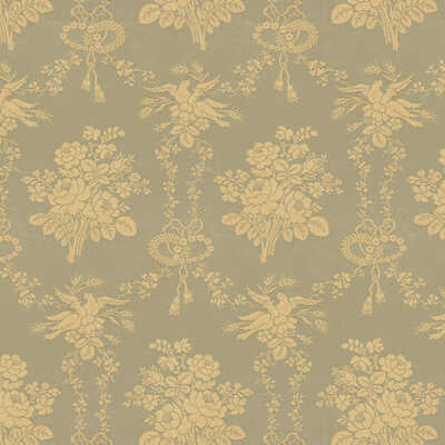Oreste Damask - Blue - BRUNSCHWIG & FILS Fabric
