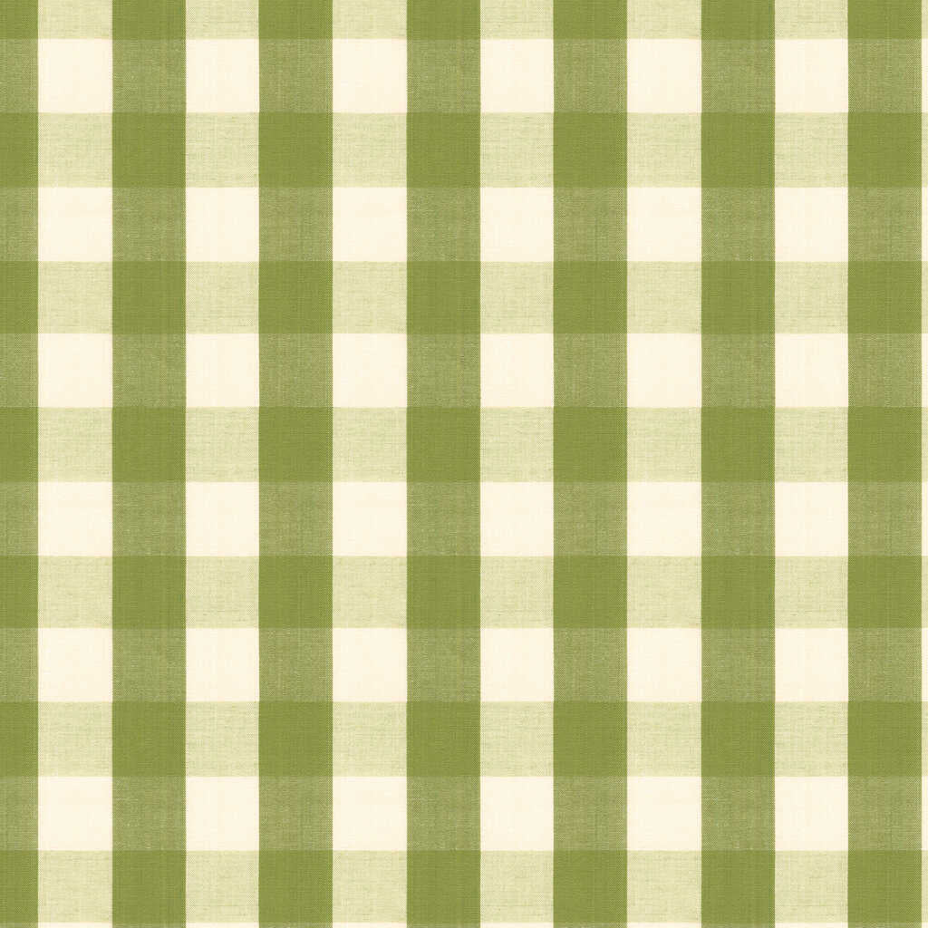 Carsten Check - Leaf - BRUNSCHWIG & FILS Fabric