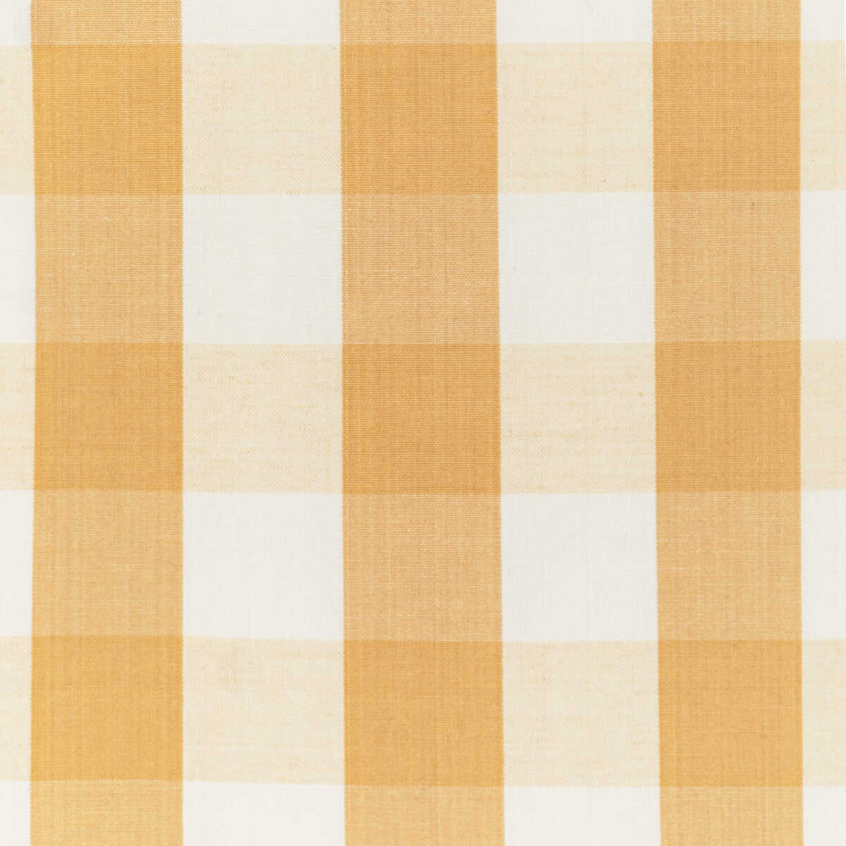 Carsten Check - Gold - BRUNSCHWIG & FILS Fabric