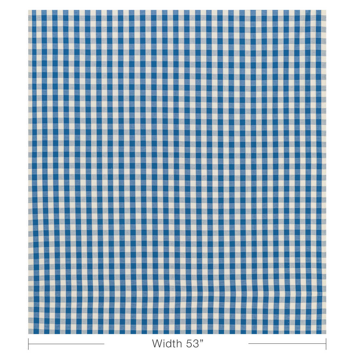 Carsten Check - Blue - BRUNSCHWIG & FILS Fabric
