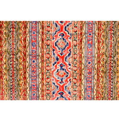 Savonnerie Velvet - Prussian & Garnet - BRUNSCHWIG & FILS Fabric