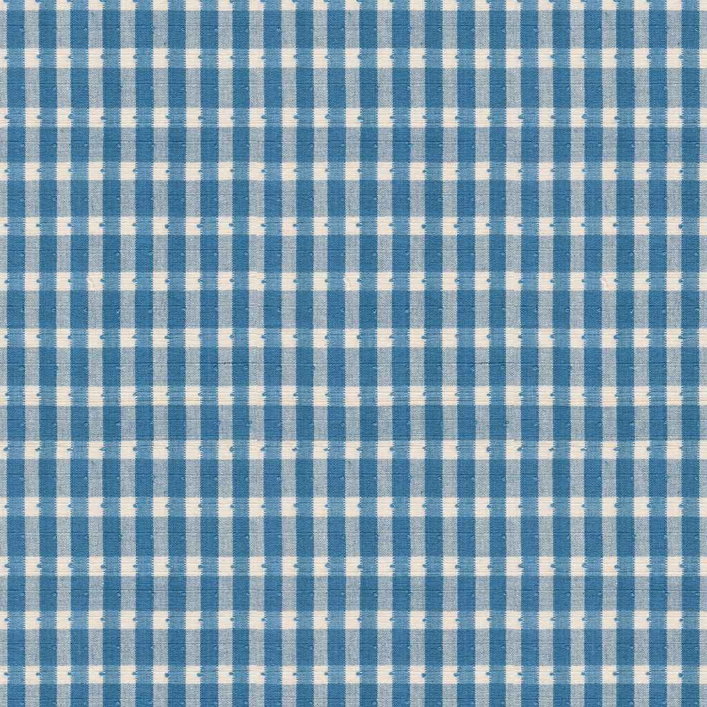 Br895052440 Halsey Cotton Check Oxford Blue Brunschwig Fils Fabric
