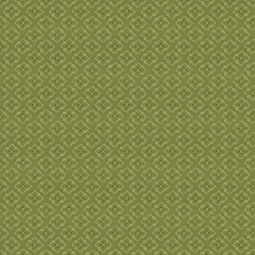 Creek Figured Woven - Green - BRUNSCHWIG & FILS Fabric