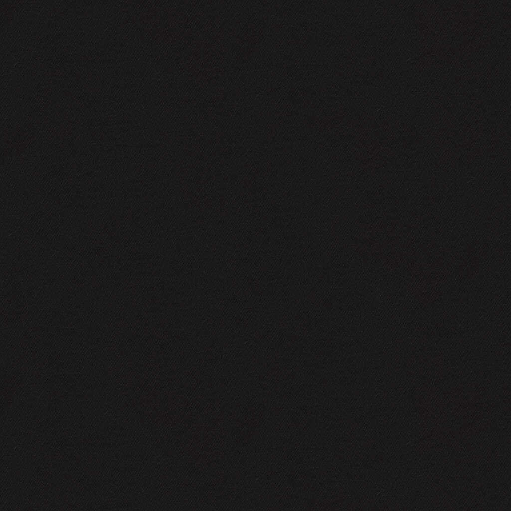 Fyvie Wool Satin - Black - BRUNSCHWIG & FILS Fabric