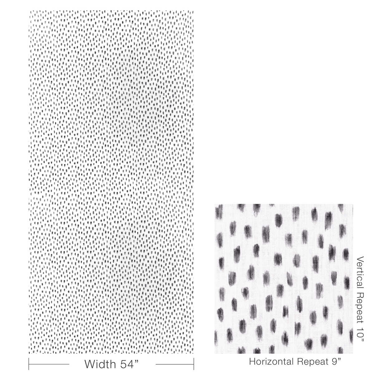 Brush Off - Charcoal - KRAVET BASICS Fabric