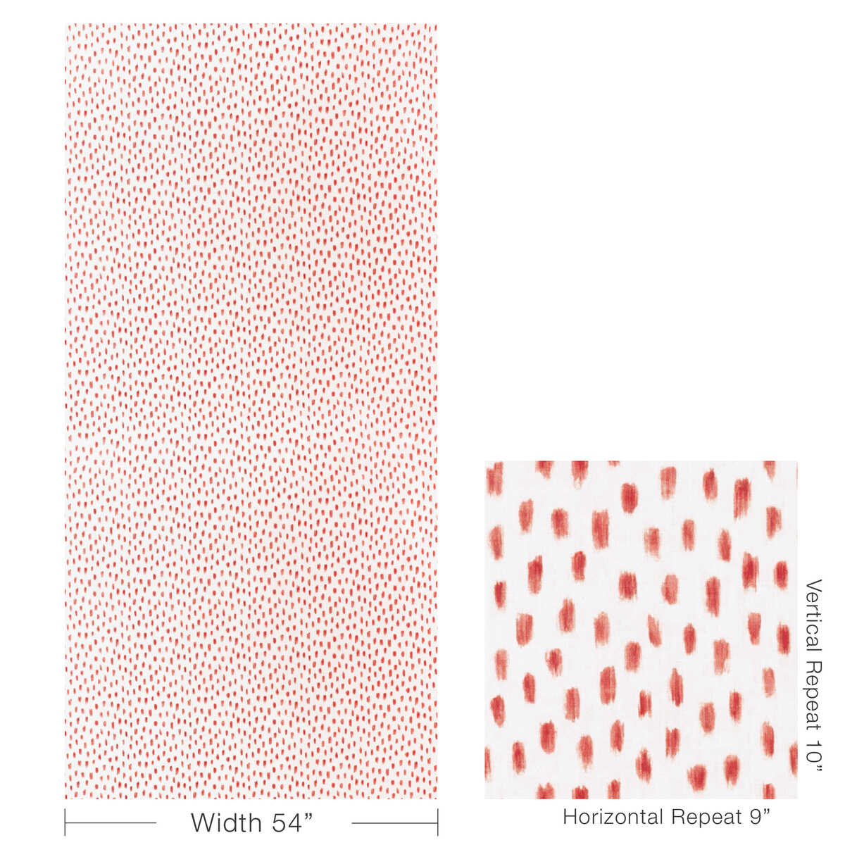 Brush Off - Scarlet - KRAVET BASICS Fabric