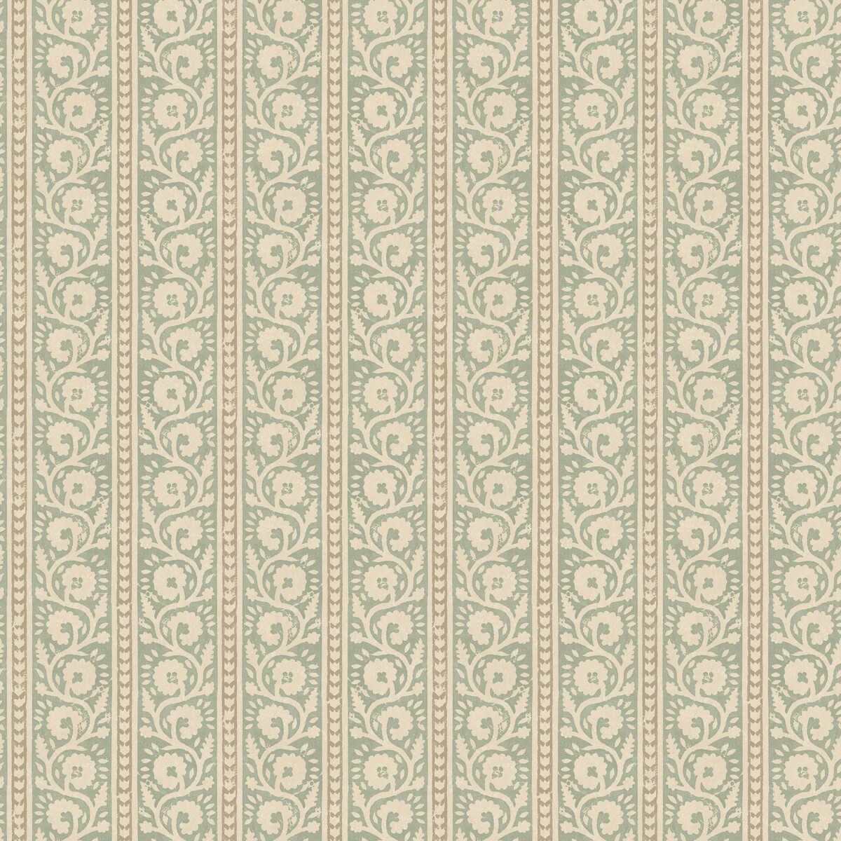 Bibury - Aqua - G P & J BAKER Wallpaper