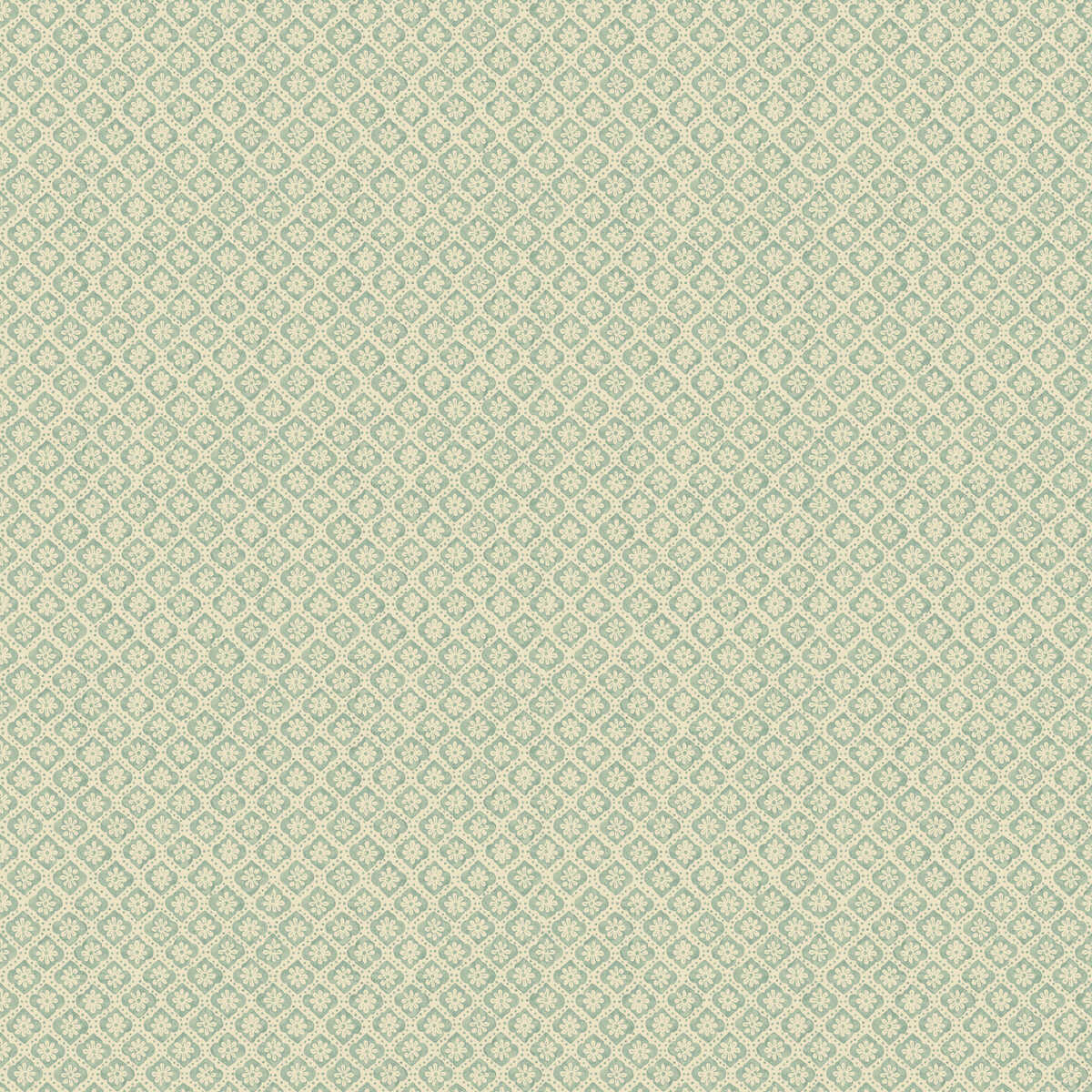 Indus Flower - Aqua - G P & J BAKER Wallpaper