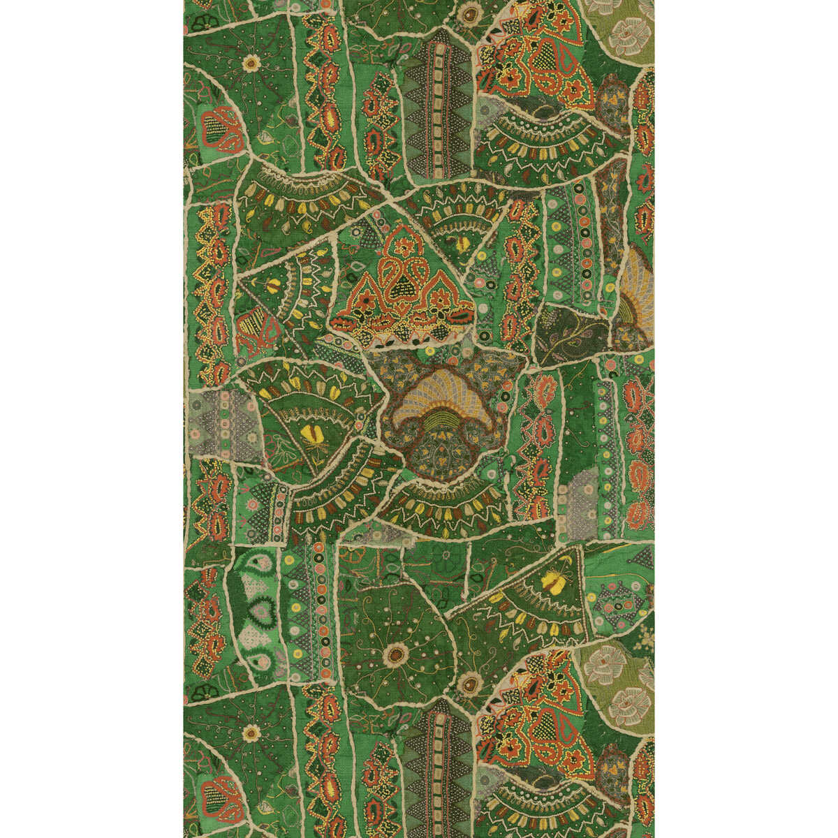 Front Row - Jewel Green - G P & J BAKER Wallpaper