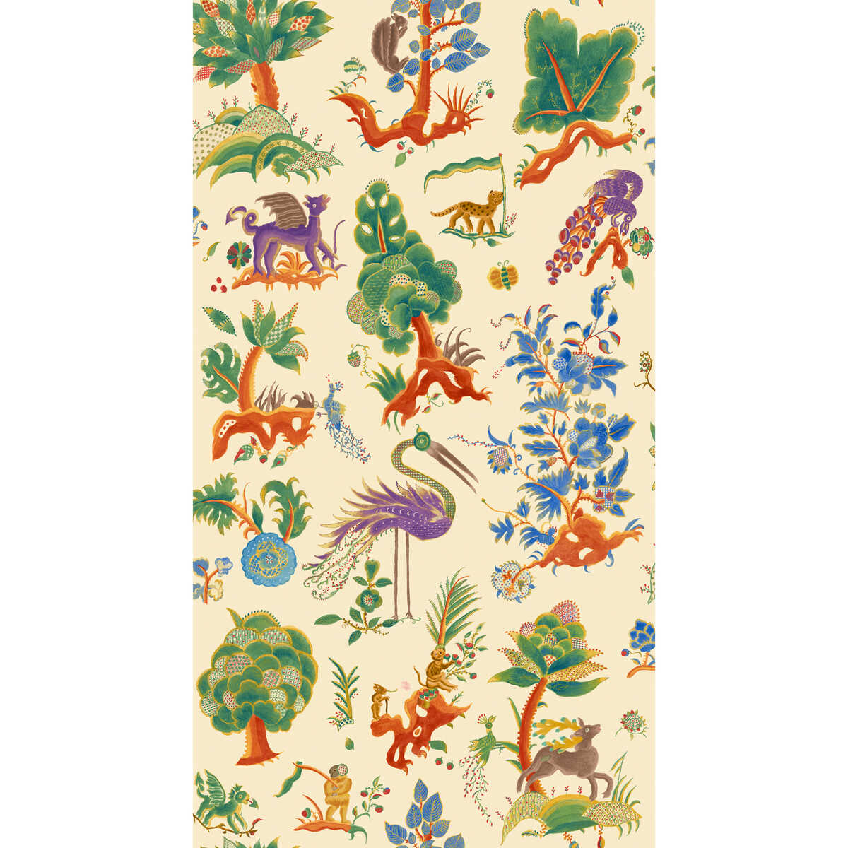 Gertrude - Jewel - G P & J BAKER Wallpaper