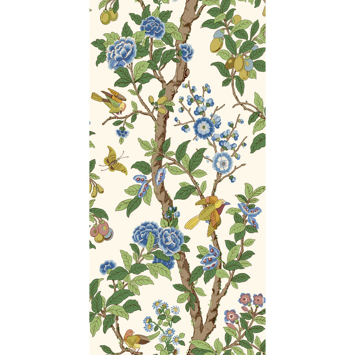 Eldon - Green/Blue - G P & J BAKER Wallpaper