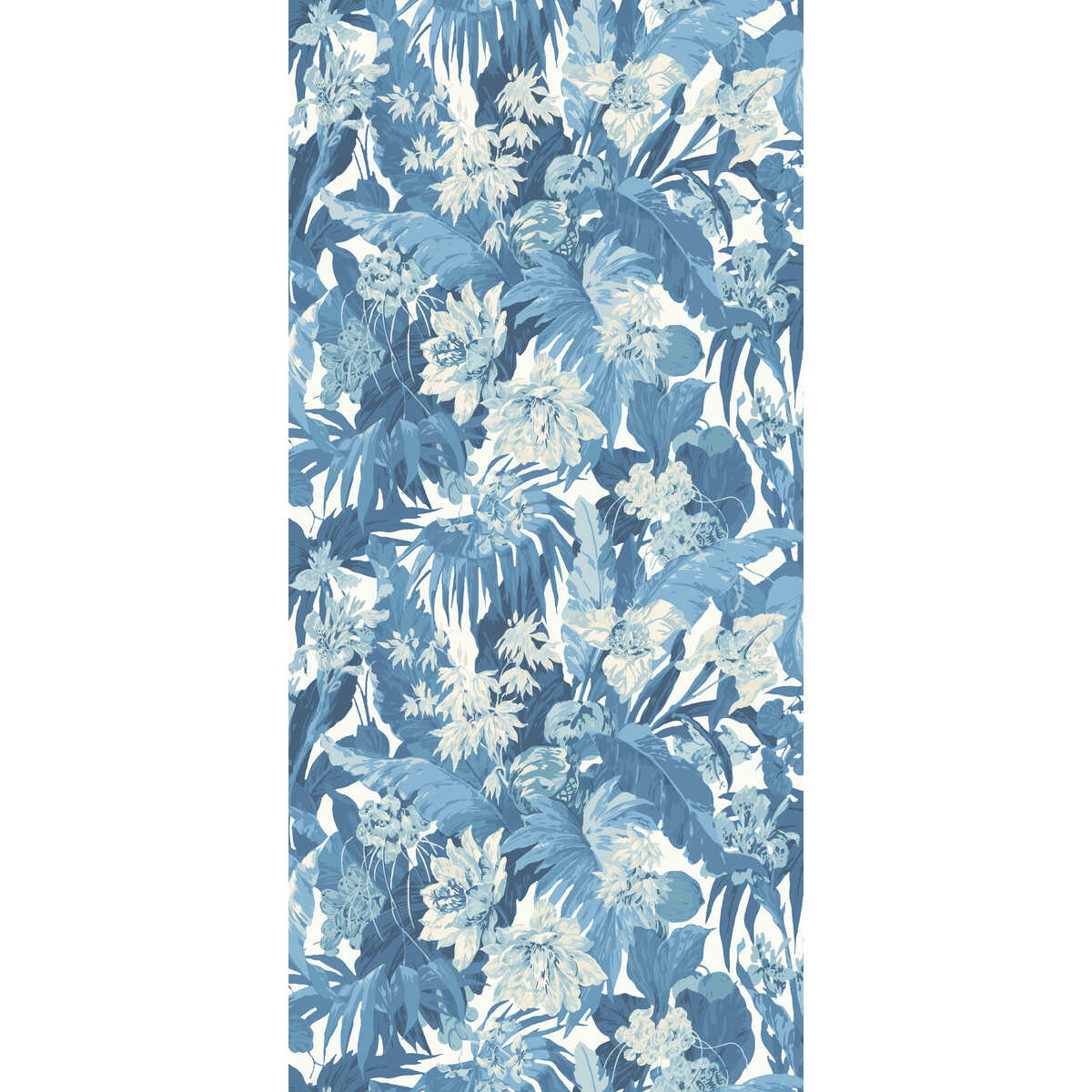 Tropical Floral - Blue