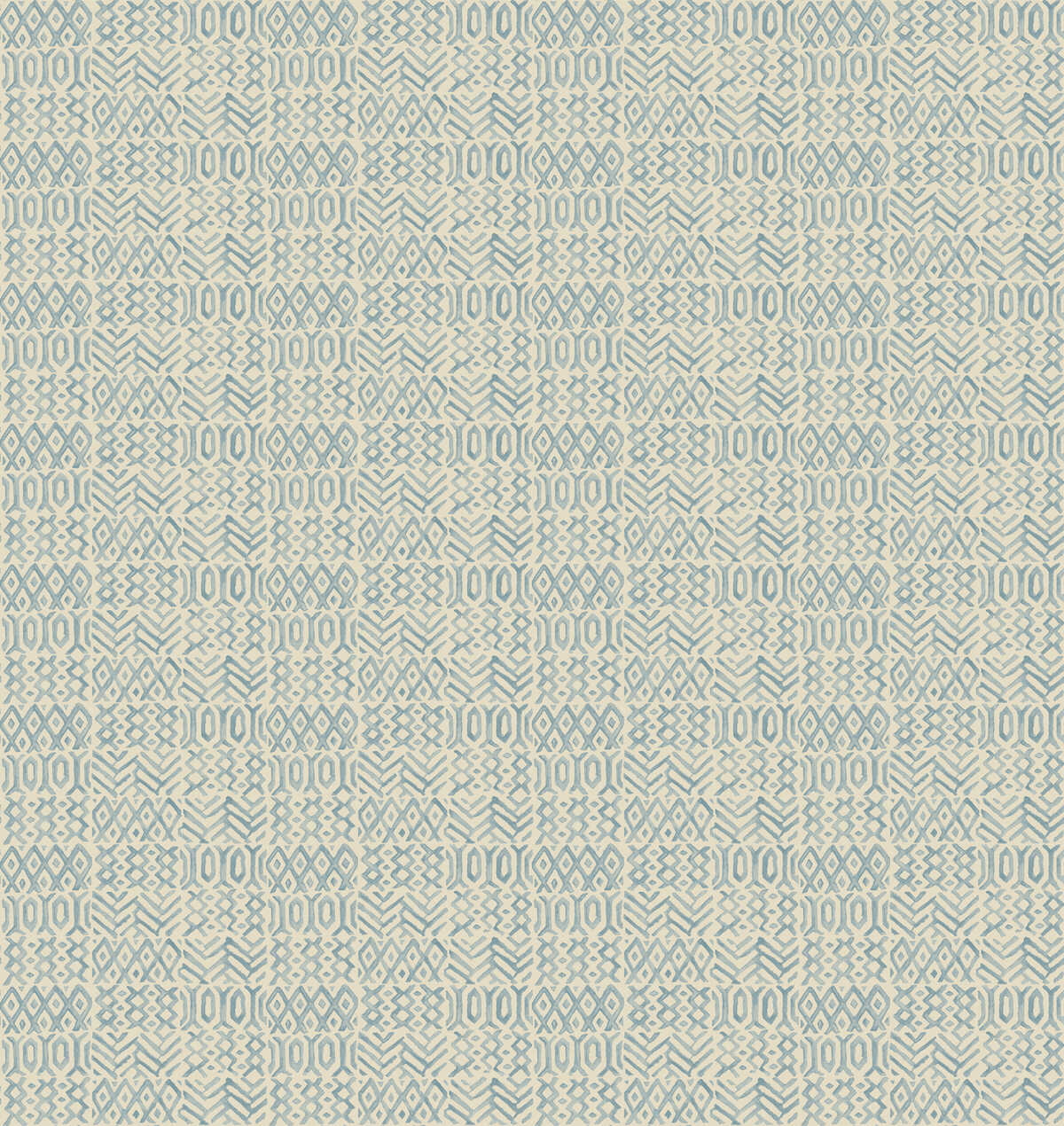Chimneys - Old Blue - G P & J BAKER Wallpaper