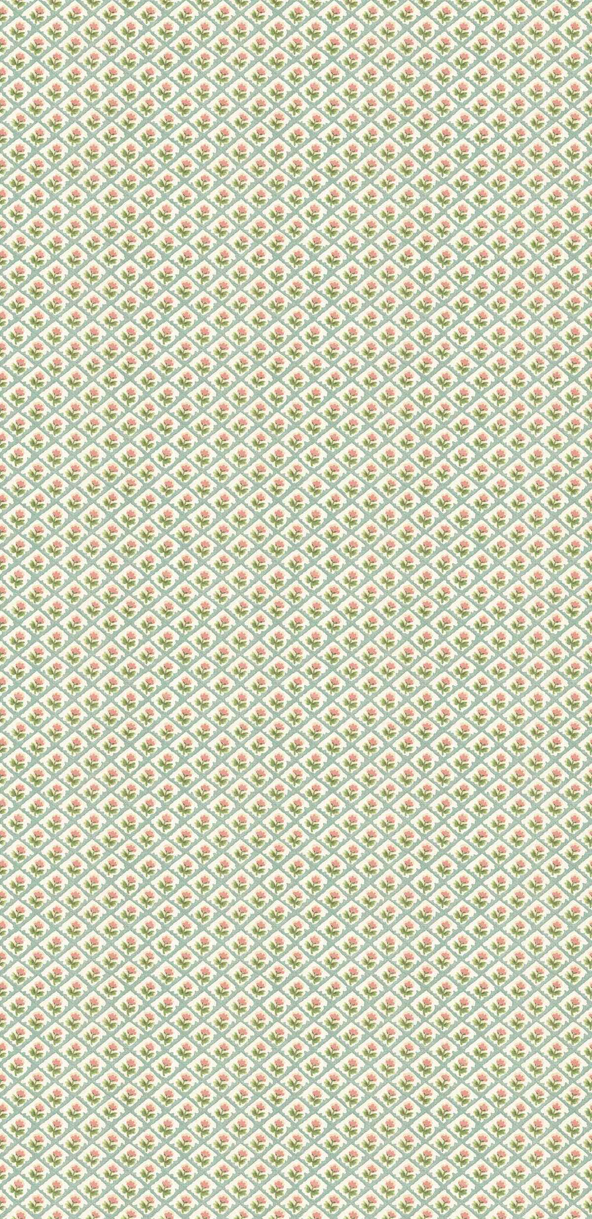 Bw4515650 Penny Aqua Pink G P J Baker Wallpaper